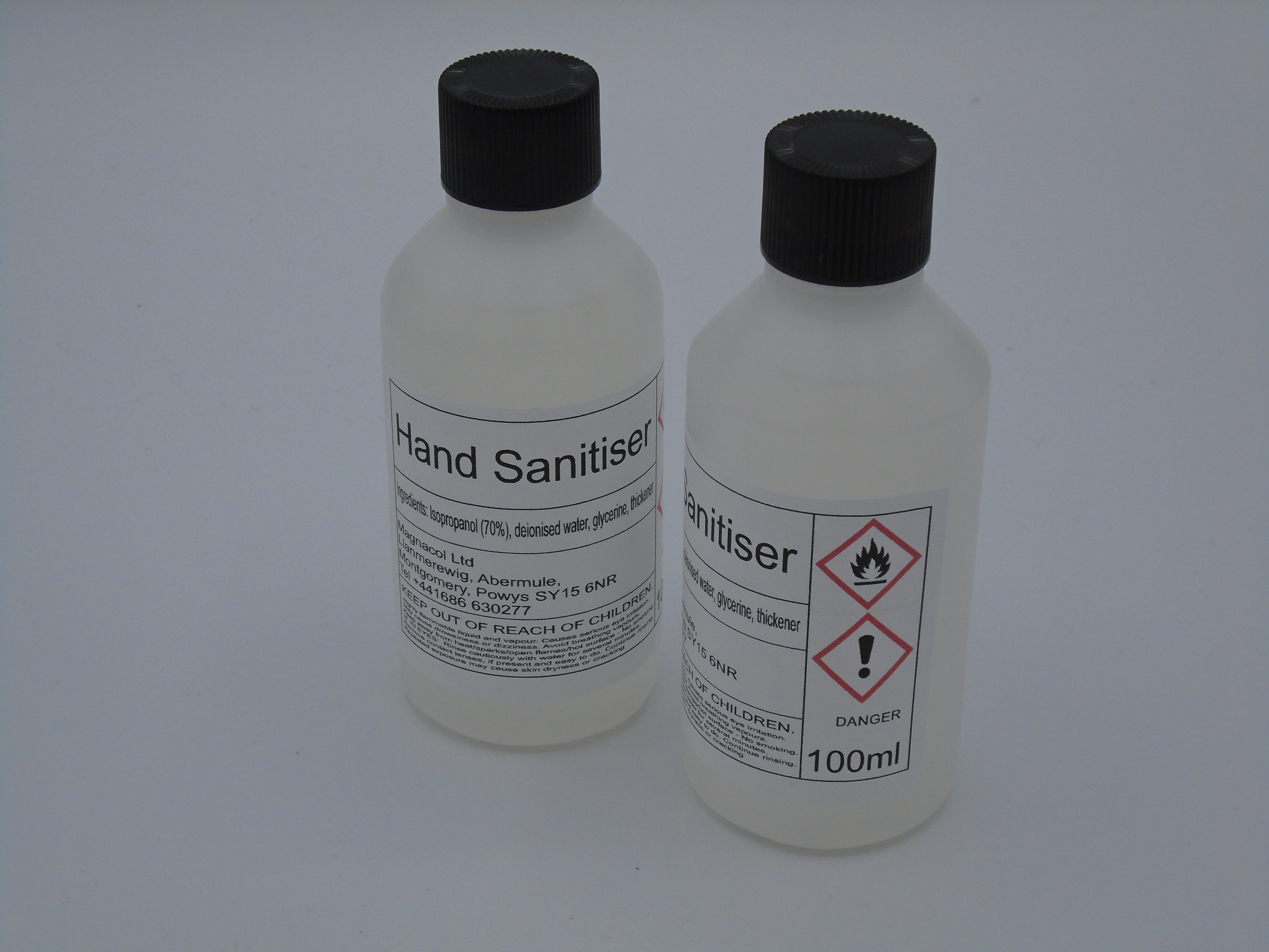 Hand sanitiser 70% alcohol by volume 18 x 100ml