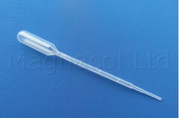 1ml Kunststoff-Pipetten Packung mit 500 Stück für Saucen 